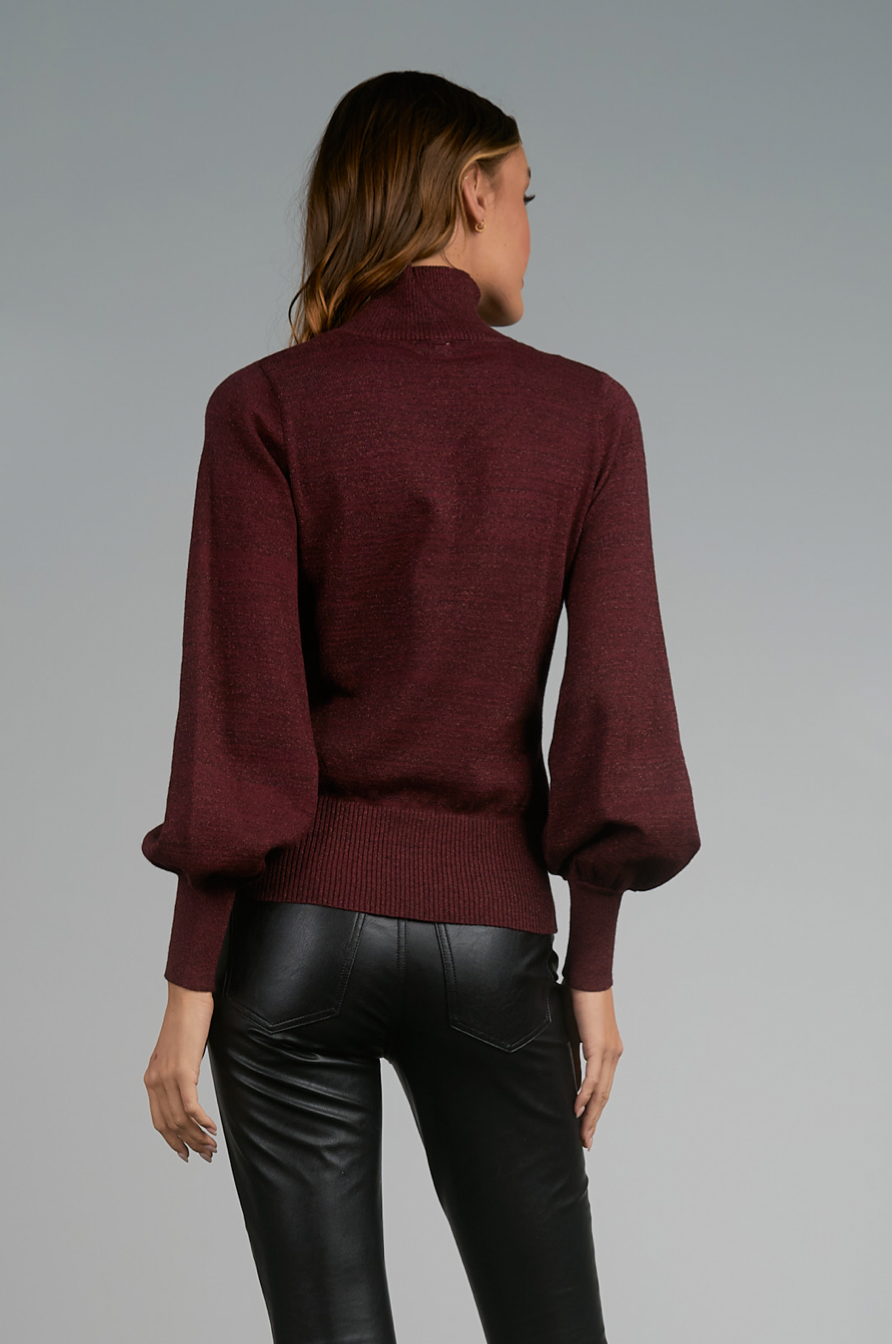 Rose Cut Out Sweater