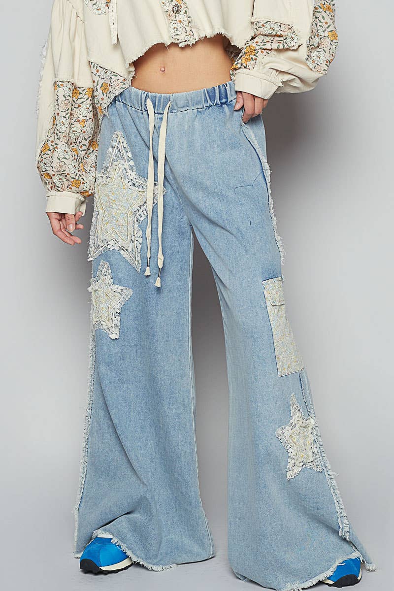 Pol Star patch Sweat Pants