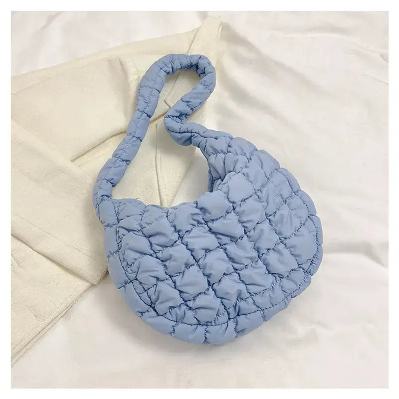 Puffer Bag blue