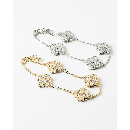 Clover Diamond Bracelet